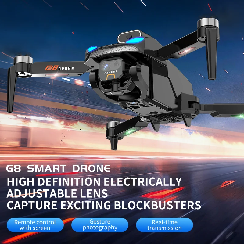 طائرة بدون طيار G8 GPS قابلة ل - مراجعة Fpv Brushless Rc Drone 4K وسعره