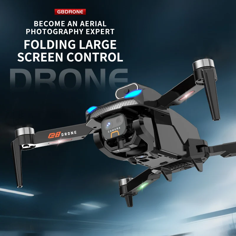 طائرة بدون طيار G8 GPS قابلة ل - مراجعة Fpv Brushless Rc Drone 4K وسعره