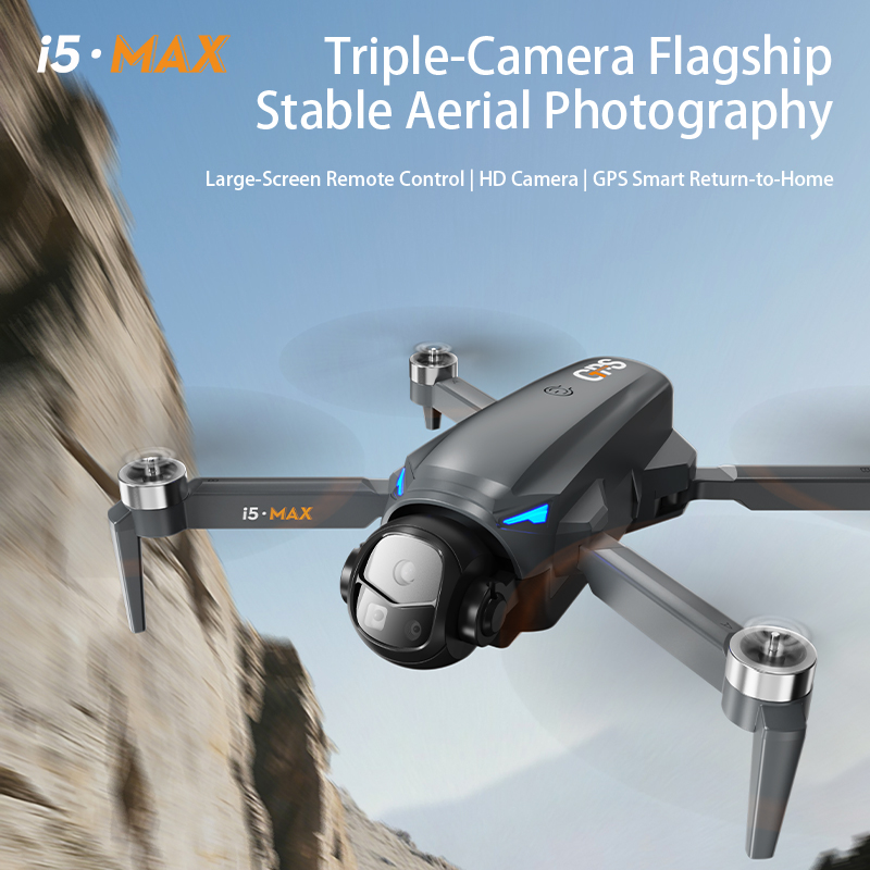 طائرة بدون طيار أصلية i5 MAX م - مراجعة Fpv Brushless Rc Drone 4K وسعره