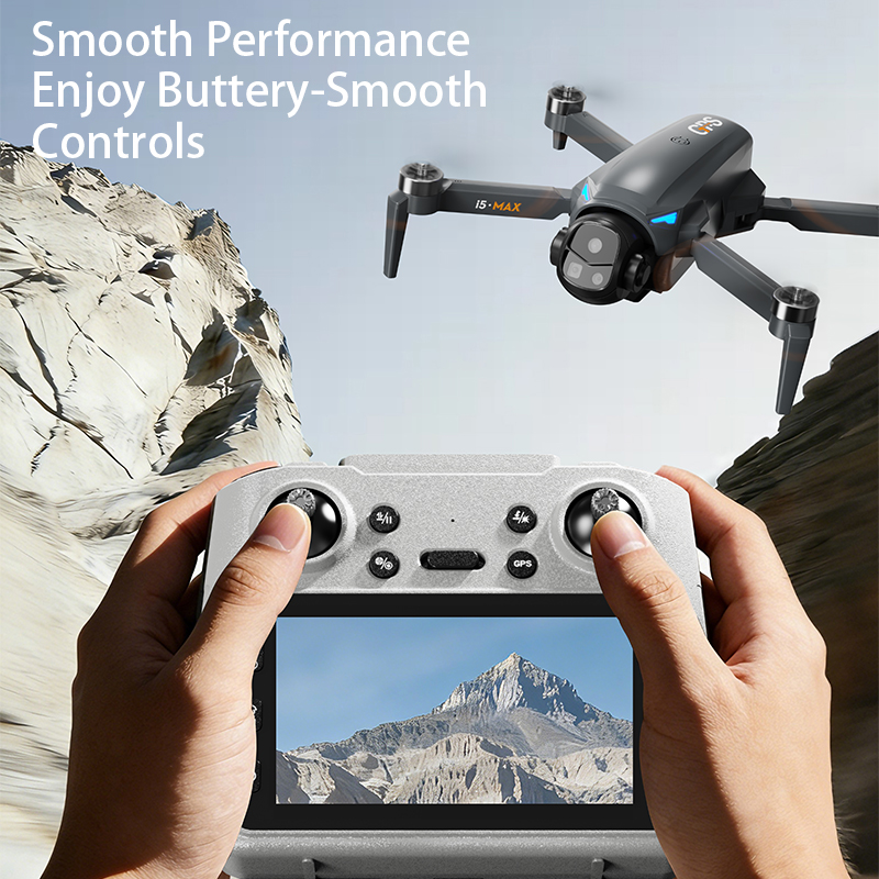 طائرة بدون طيار أصلية i5 MAX م - مراجعة Fpv Brushless Rc Drone 4K وسعره