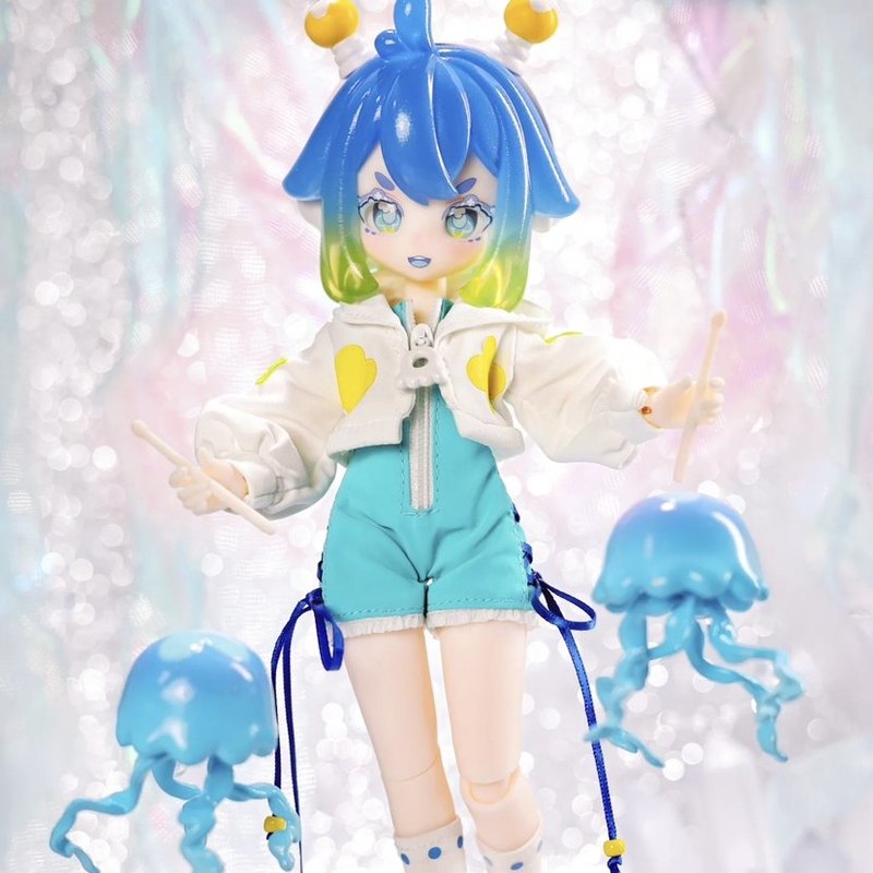 دمية BJD أصلية قابلة للحركة، ص - مراجعة Anime Action Figure Blind Box وسعره
