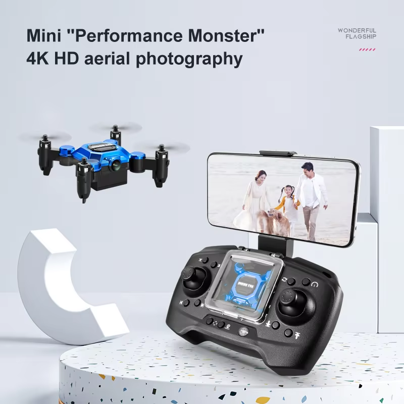 طائرة SNQP K04 ميني قابلة للطي - مراجعة Fpv Brushless Rc Drone 4K وسعره