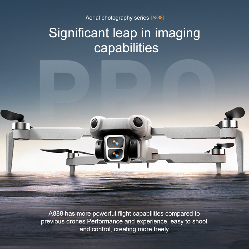 طائرة بدون طيار A888 GPS FPV ق - مراجعة Fpv Brushless Rc Drone 4K وسعره